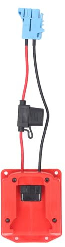 Kinder Reiten Spielzeug Batterie Adapter Kleinkind Ride On Konverter 18V für Peg Perego 48‑11‑1828 (Blauer Stecker)