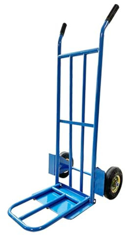 Brouette professionnelle robuste avec pneus et capacité de charge de 150 kg