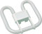SJ essentials 38 W 2D quadratische 4-polige CFL Lampe – GR10Q Energiesparlampe, Warmweiß 2700 Lumen, 3500 K Farbtemperatur, 240 V Spannung, langlebige quadratische Kompaktleuchtstofflampe für Zuhause,