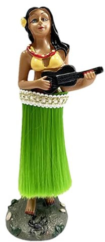 Générique Hawaiianischer Wobble Head – tragbare Tanzfigur, Armaturenbrett im Auto | leicht zu unterstützen, schwingende Dekoration für Autos, SUVs und zu Hause