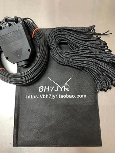 LeTkingok 8 Band Multi-Directional End-Fed HF Antenna, 40m End-Fed Wire Antenna for Ham Radio High-Efficiency Shortwave Antenna 150W