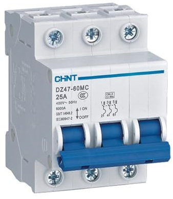 JBGBAL Disjoncteur Miniature DZ47 DZ47-60MD 3P 16A 710024722263925