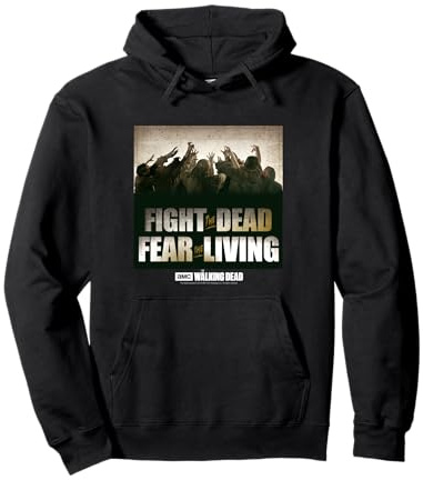 The Walking Dead Fight The Dead, Fear The Living Pullover Hoodie