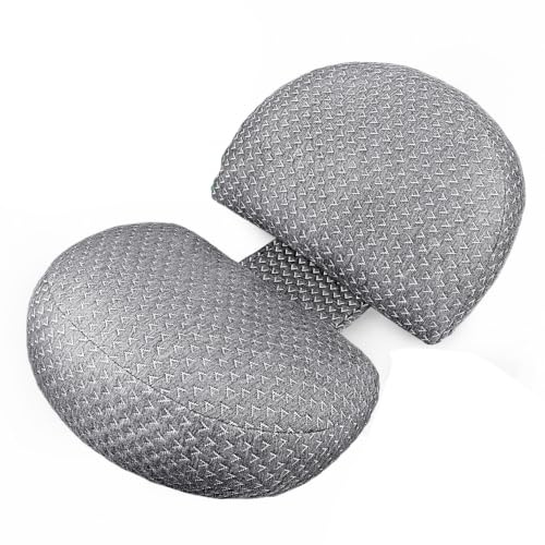 cozyyeah Pregnancy Wedge Pillow for Sleeping, Adjustable Maternity Pillow for Side Sleepers, Supports Back, Belly & Hip, Ideal for Pregnant Women, Rayon Made from Bamboo Removable Cover, Grey