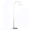 MiniSun | Modern Designer Style Polished Chrome Floor Lamp with a Gloss White Light Shade | Floor Lamps & Torchieres, Home Décor, Improvement & Lifestyle Essential