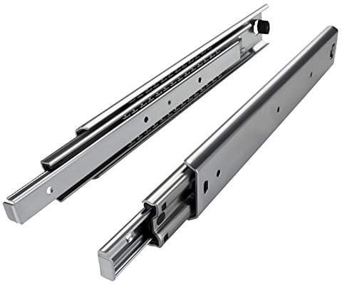 SOTECH 1 Paar Vollauszüge 118592 Höhe 53,4 mm, Länge 1400 mm Schubladenschiene mit 80 Kg Tragkraft
