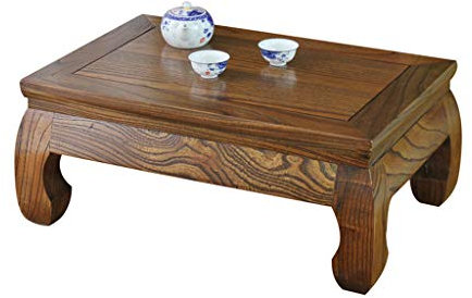 Mesa De Centro De Tatami De Madera Maciza Mesa De Ordenador Mesa De Ventana De Cristal Mesa De Centro De Madera De Haya De Madera Maciza Escritorio Zen Mesa Pequeña De Balcón Mesa De Centro Moderna Me
