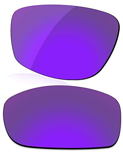 LenzReborn Polarized Lens Replacement for Oakley Si Ballistic Det Cord Sunglass - Grape Violet - Polarized Mirrored