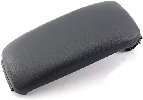 Cubierta de la tapa del reposabrazos de la consola del brazo, negro, A3 8P, cuero