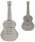 Personalised Engraved Silver 5oz Guitar Hip Flask, Personalise with Any Message for Any Occasion