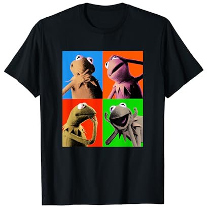 Disney Die Muppets Kermit Der Frosch Pop Art T-Shirt