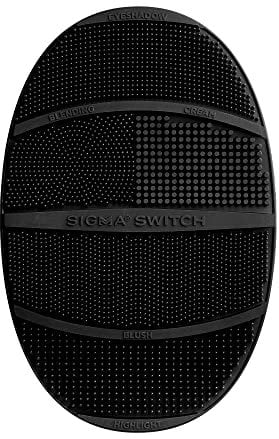 Sigma Switch von Sigma Beauty – Silikon-Make-up-Pinselreiniger zum Wechseln von Farbtönen und Pigmenten, Reinigungsmatte für eine gründliche Pinselreinigung während des Schminkens (Vollgröße)