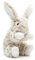 Uni-Toys - Hase mit Schlappohren, klein - Hellbraun-meliert - superweich - 15 cm (Höhe) - Plüsch-Kaninchen - Plüschtier, Kuscheltier