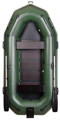 Schlauchboot für 3 Personen BARK B-300 Paddelboot Ruderboot Motorboot Angelboot mit/ohne Tent/Bimini B-300N B-300NP mit Zelt 3.0 m 300 cm Profi (BARK-B-300NP-Tent-G)