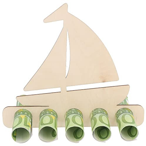 Spruchreif | Geldgeschenk Segeln – Originelle Gutscheinverpackung aus Holz | Perfekte Geschenkidee für Segler & Wassersport-Fans