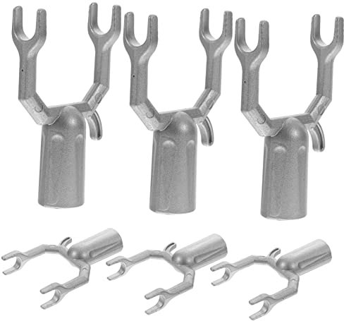 CIYODO 6 Stück Aststecker Baumpfahl Kit Baumständer Obstbaum Aststütze Aluminiumlegierung Strebe Jungbaumhalter Baumhalter Metall Gartenpfähle Baumstützen Für Schiefen Baum