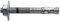 Schwerlastanker Bolzenanker Ankerdübel Keilanker mit Zulassung Ø von M8 bis M16 Länge von 60-330 mm (große U-Scheibe DIN9021, Ø 12 x Länge 300 mm)
