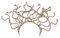 NEU Haarreif Medusa mit Schlangen, gold, ca. 26cm hoch