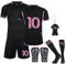 Sidesea Kids Football Kits - 2023/24 Home & Away Jerseys, Shirts, Socks, Guard Plate & Keychain Gifts for Boys & Girls