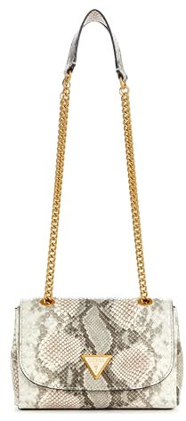 GUESS Damen Cosette Convertible Flap, Mini-Crossbody-Klappe, Taupe Multi