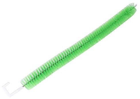 Zerodis 10 pezzi da 43 cm in acciaio inox, strumenti per la pulizia dell'acquario, tubo downcomer per acquari, laghetti, tubi disinseriti, spazzola per filtro silenzioso, con filo