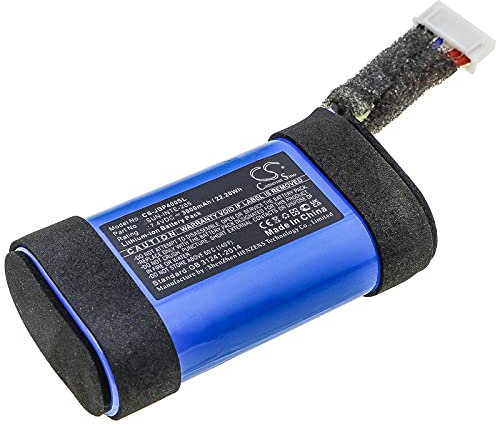 LoHuo Batterie de rechange 3000 mAh / 22,20 Wh compatible avec JBL PartyBox On-The-Go, SUN-INTE-265