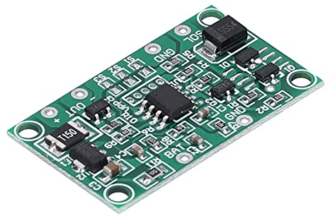 Leopacat Solar Laderegler,Solar-Controller-Platine, Lithium-Batterie-Ladeplatine, Automatisches Ein- und Ausschalten, Lichtsteuerungsschalter für DIY-Straßenlaternen