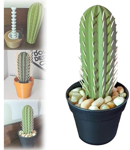Generico Porta Stuzzicadenti Plants | Dispenser Di Stuzzicadenti Plants Stampato In | Dispenser Porta Stuzzicadenti A Forma Di Plants Con 117 Fori | Dispenser Per Stuzzicadenti Di Facile Accesso