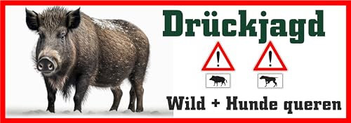 Werbebanner Drückjagd Sau 2