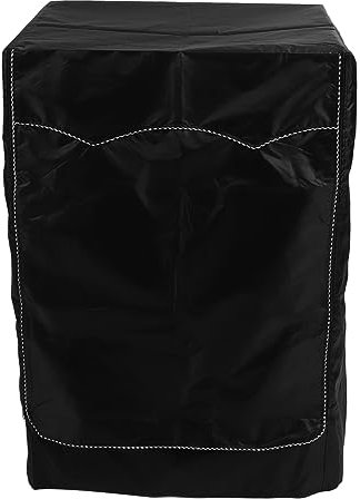 Fundas para lavadora Fundas para lavadora y secadora Protección exterior premium para la mayoría de las fundas para lavadora y secadora, color negro (63 x 68 x 100 cm)