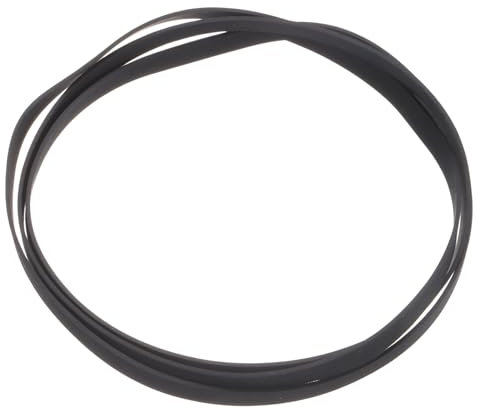 sourcing map 6 Pcs Turntable Belt, Folded Length 285mm Rubber Belts Replacement Machine Recorder Rubber Belt Record Player Fit for All Kinds of Belt-Driven Turntables, Width 4mm