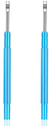 JIEYAO 2 Stück Uhrenzeiger-Entferner, Hebel für Uhrenzeiger Entfernen von Uhrennadeln Hebel Abzieher Werkzeug Uhrenreparatur Zubehör Uhr Hand Entferner Werkzeug Uhrmacher Reparatur Werkzeug