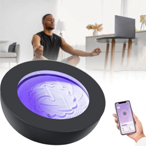 Magnetic Moving Sand Art Table - Drift,Zen Meditation Table with Smart App Control,Meditation Accessories for Relaxation