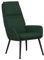 ULUYYUC Armchair Living Room Bürostuhl Sessel Wohnzimmer Bequem Bequemer Sessel - Relaxsessel Dunkelgrün Stoff für Esszimmer Büro Balkon Wohnzimmer