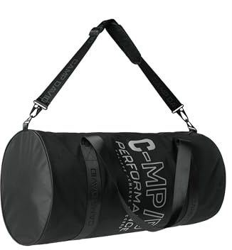 CAMP DAVID Herren Leichte Sporttasche mit reflektierendem Print Black, None