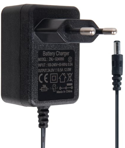 Chargeur 24 V pour véhicules électriques pour enfants, bloc d'alimentation pour batteries plomb-acide 24 V dans les voitures jouets, motos, ATV, SUV et véhicules de recul