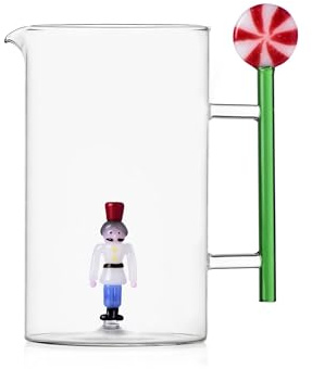 Ichendorf Schiaccianoci Brocca Lecca-Lecca e Soldatino 18cm Vetro Borosilicato