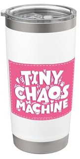 Friends. Tiny Chaos Machine Bicchiere termico in acciaio inox doppia parete