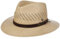 LIERYS Air Panamahut Herren - Sommerhut Handmade in Ecuador - Sonnenhut aus Panamastroh - Strohhut/Traveller Panama - Herrenhut Frühjahr/Sommer Natur M (57-58 cm)