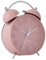 Karlsson Wecker Iconic - Rosa - Ø11cm - Rund - Stahl - Wecker für Schlafzimmer