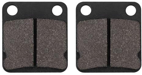 Yerbay Plaquettes de Frein pour 50cc 70cc 90cc 110cc 125cc 150cc 200cc 250cc Biciclette Pit Bike Scooter ATV Quad Go Kart Nero