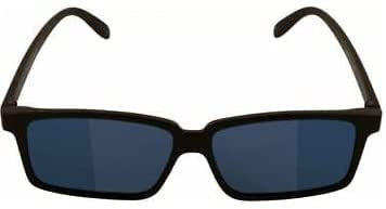 TRTO 1x Kids Glasses Rear View Novelty Gadget Mirror Toy Sunglasses Black Children