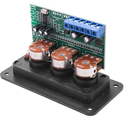 COSINE Amplificador Bluetooth Placa de audio de 20 W x 2 Amplificadores de sonido estéreo AUX U Disk Decodificador de ajuste, 509707