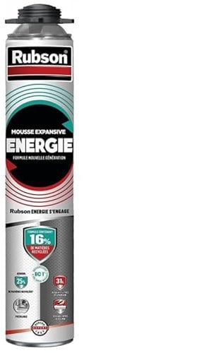 Mousse expansive pistolable Energie 750ml RUBSON