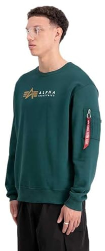 Alpha Industries Herren Alpha Label T-Shirt (1er Pack)
