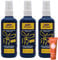 Anti Brumm Ultra Tropical 3x 150 ml I Schutz vor tropischen Mücken I Insektenrepellent I Mückenspray I Abwehr von Mücken und Zecken I Urlaub, Fernreisen I Deet I Spar-Set plus Pharma Perle give-away