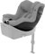CYBEX Gold Kinder-Autositz Sirona G i-Size Plus, Ohne Base, Ab ca. 3 Monaten bis 4 Jahre, Max. 19 kg, 61 - 105 cm (Ab Geburt / 40 cm mit Neugeboreneneinlage), Stone Grey