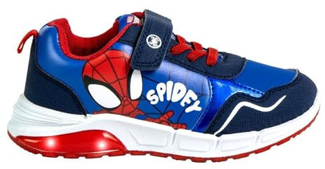 CERDÁ LIFE'S LITTLE MOMENTS Deportiva Suela PVC Con Luces Spidey Leichtathletik-Schuh, Blau, 28 EU