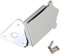 BESTonZON Mandoline Sans Fleur Métallique Forme De Triangle Accessoire Pour Instrument Améliore Volume Installation Facile Et Rapide