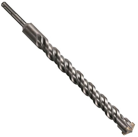Vearter SDS Plus YG8C Foret à maçonnerie 4 tranchants 28 mm x 310 mm - Foret à maçonnerie SDS - Pour pierre, béton, brique, maçonnerie